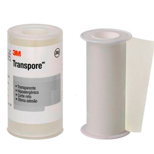 Fita Transparente 3M Transpore - 10cm x 4,5m - 3M