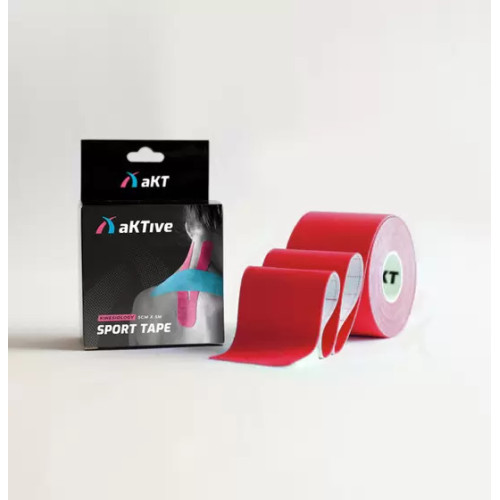 Bandagem Elástica Vermelha 5cmx5m - Aktive Sport