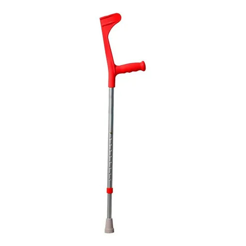 Muleta Canadense Fixa Vermelha - Alo