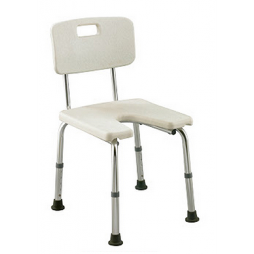 Banco para Banho com Encosto ALK406L - Aolike