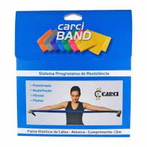 Faixa Elástica Carci Band Resistência Leve - Carci