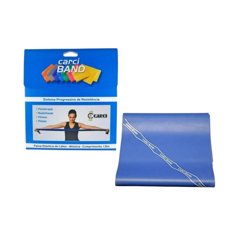Faixa Elástica Carci Band Resistência Médio Forte - Carci