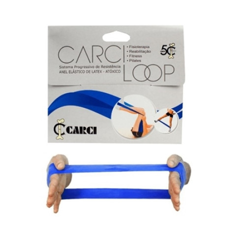 Mini Band Azul Médio Forte ( Loop ) - Carci