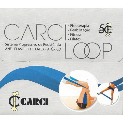 Mini Band Prata Super Forte ( Loop ) - Carci