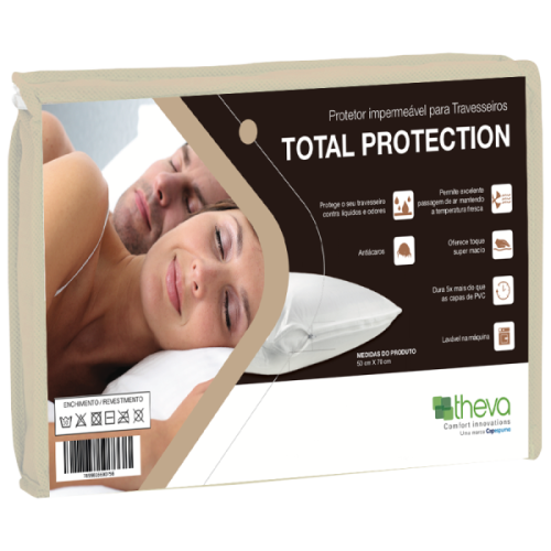 Capa de Travesseiro 50x70 Total Protection - Copespuma