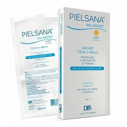 Gaze de Rayon 7,5cm X 40cm Embebida em Óleo A.G.E Pielsana - Dbs