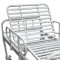 Cama Hospitalar com 2 Manivelas - Dellamed