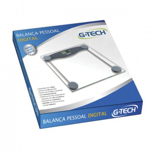 Balança Digital Glass 10 - G-tech