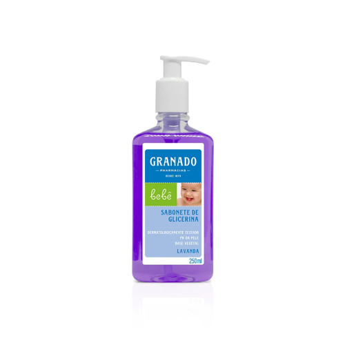 Sabonete Líquido para Bebê Lavanda Frasco 250ml - Granado