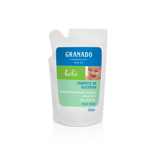 Sabonete Líquido para Bebê Lavanda Refil 250ml - Granado