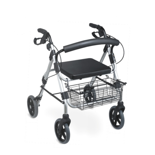 Andador Com Assento em Alumínio - Ncs