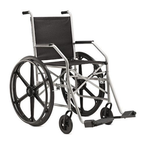 Cadeira de Rodas 1009 Assento em Nylon - Ortopedia Jaguaribe